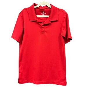 Class Club Red Modern Fit Boys Polo Size 10/12